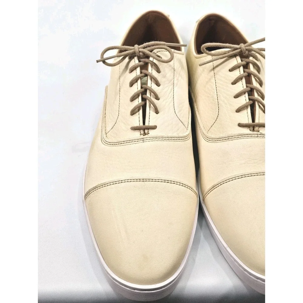 Allen Edmonds Park Avenue Cap-toe Oxford Dress Sneaker Size 12D Leather
